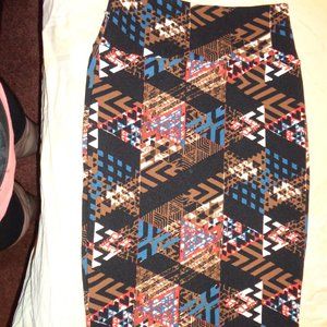 LuLaRoe "Cassie" pencil skirt new without tags size small